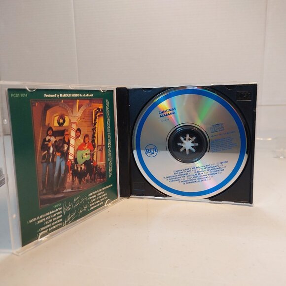 Alabama ~ Christmas (Music CD, 1985) - Picture 2 of 3